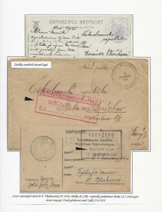 POŠTA ČESKOSLOVENSKÝCH LEGIÍ 1914-1920 – list 256