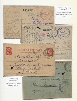 POŠTA ČESKOSLOVENSKÝCH LEGIÍ 1914-1920 – list 261