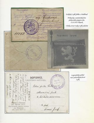 POŠTA ČESKOSLOVENSKÝCH LEGIÍ 1914-1920 – list 262