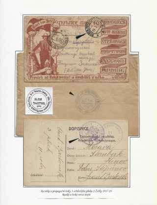 POŠTA ČESKOSLOVENSKÝCH LEGIÍ 1914-1920 – list 264