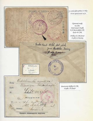 POŠTA ČESKOSLOVENSKÝCH LEGIÍ 1914-1920 – list 275