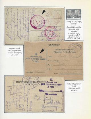 POŠTA ČESKOSLOVENSKÝCH LEGIÍ 1914-1920 – list 276