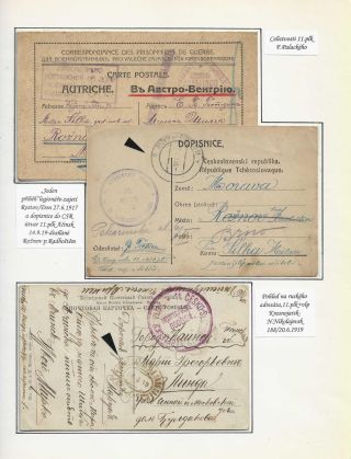 POŠTA ČESKOSLOVENSKÝCH LEGIÍ 1914-1920 – list 278