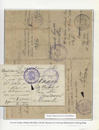 POŠTA ČESKOSLOVENSKÝCH LEGIÍ 1914-1920 – list 280