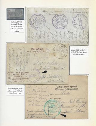 POŠTA ČESKOSLOVENSKÝCH LEGIÍ 1914-1920 – list 285
