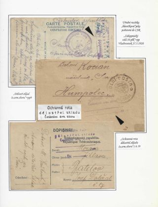 POŠTA ČESKOSLOVENSKÝCH LEGIÍ 1914-1920 – list 286
