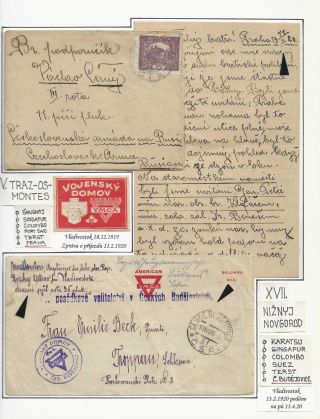 POŠTA ČESKOSLOVENSKÝCH LEGIÍ 1914-1920 – list 309
