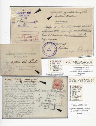 POŠTA ČESKOSLOVENSKÝCH LEGIÍ 1914-1920 – list 310