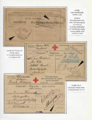 POŠTA ČESKOSLOVENSKÝCH LEGIÍ 1914-1920 – list 349