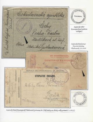 POŠTA ČESKOSLOVENSKÝCH LEGIÍ 1914-1920 – list 350