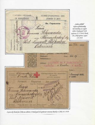 POŠTA ČESKOSLOVENSKÝCH LEGIÍ 1914-1920 – list 353