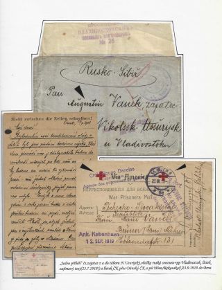 POŠTA ČESKOSLOVENSKÝCH LEGIÍ 1914-1920 – list 354