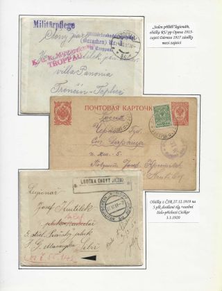 POŠTA ČESKOSLOVENSKÝCH LEGIÍ 1914-1920 – list 356