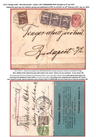 POSTGESCHICHTE DES KÖNIGREICHS UNGARN 1900-1918 - englisch – Blatt 74