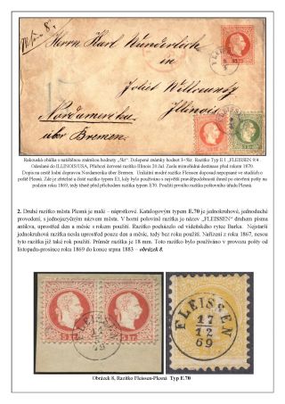 PLESNA - FLEISSEN, POŠTOVNÍ HISTORIE – list 8
