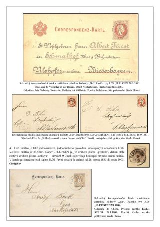 PLESNA - FLEISSEN, POŠTOVNÍ HISTORIE – list 9