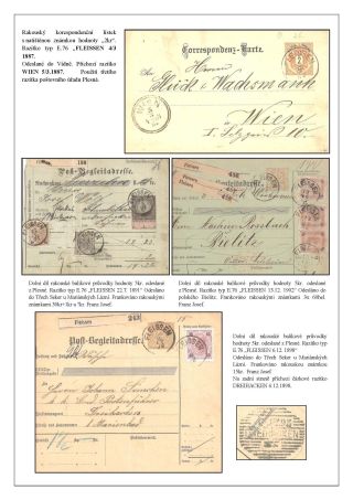 PLESNA - FLEISSEN, POŠTOVNÍ HISTORIE – list 10
