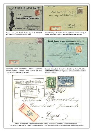 PLESNA - FLEISSEN, POŠTOVNÍ HISTORIE – list 18