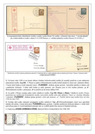 PLESNA - FLEISSEN, POŠTOVNÍ HISTORIE – list 23