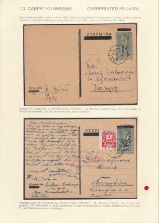 WIEDERHERSTELLUNG DER POSTVERKEHR IN DER TSCHECHOSLOWAKEI NACH DEM ZWEITEN WELTKRIEG – Blatt 5