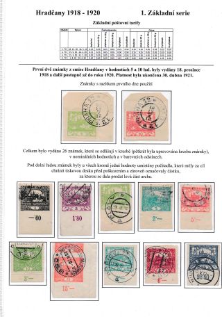 HRADČANY 1918-1920 – list 2