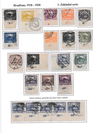 HRADČANY 1918-1920 – list 3