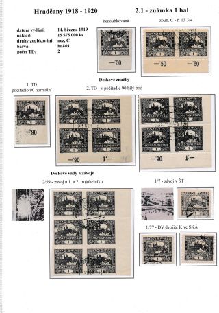 HRADČANY 1918-1920 – list 4