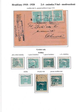 HRADCANY 1918-1920 – sheet 20