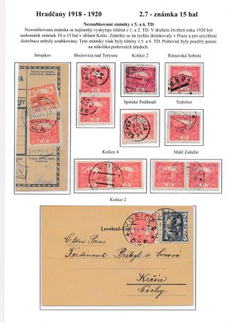 HRADCANY 1918-1920 – sheet 38