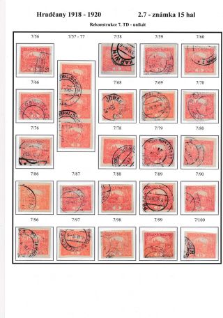 HRADCANY 1918-1920 – sheet 43