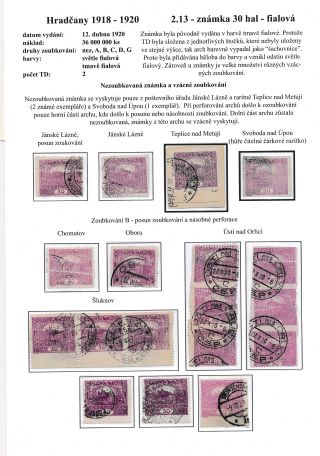 HRADCANY 1918-1920 – sheet 74