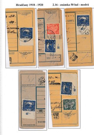 HRADCANY 1918-1920 – sheet 81