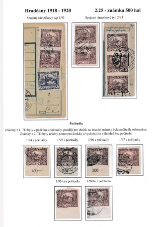 HRADCANY 1918-1920 – sheet 99