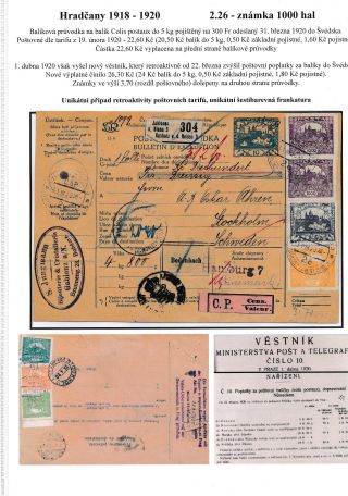 HRADCANY 1918-1920 – sheet 108