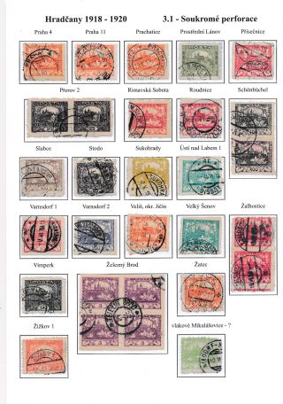 HRADCANY 1918-1920 – sheet 115