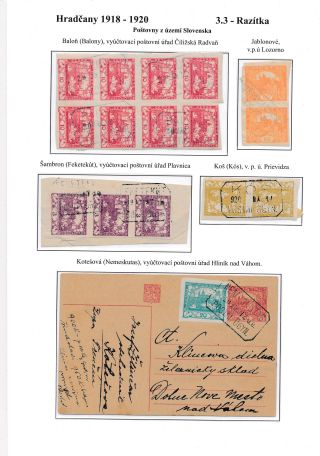 HRADCANY 1918-1920 – sheet 122