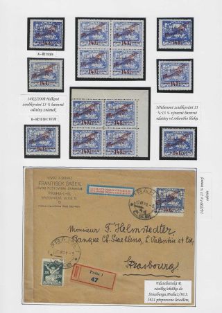 LETECKÉ ČSR I 1918-1939 – list 13