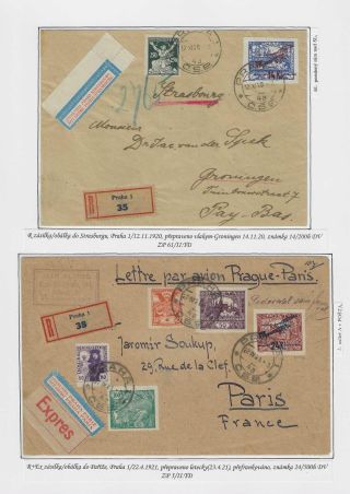 FLUGPOSTMARKEN ČSR 1918-1939 – Blatt 37