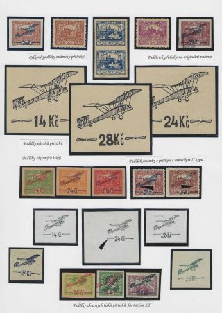 FLUGPOSTMARKEN ČSR 1918-1939 – Blatt 43