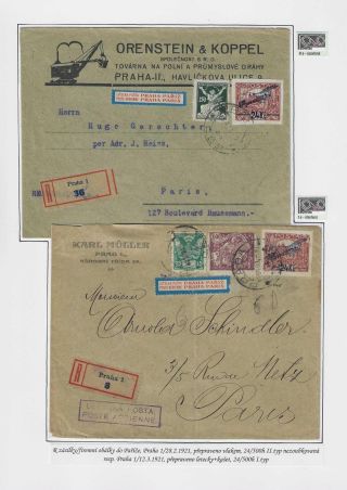 FLUGPOSTMARKEN ČSR 1918-1939 – Blatt 48