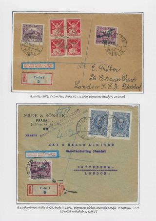 FLUGPOSTMARKEN ČSR 1918-1939 – Blatt 52