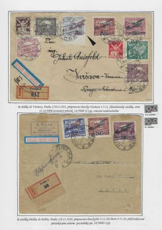 FLUGPOSTMARKEN ČSR 1918-1939 – Blatt 53