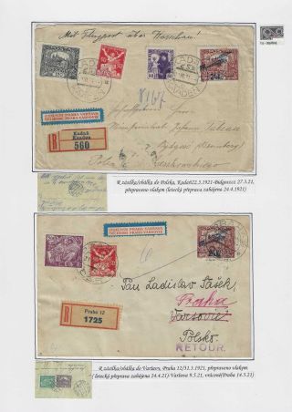 FLUGPOSTMARKEN ČSR 1918-1939 – Blatt 55
