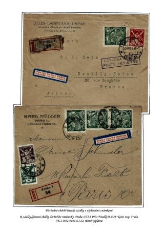 FLUGPOSTMARKEN ČSR 1918-1939 – Blatt 58