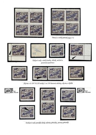 FLUGPOSTMARKEN ČSR 1918-1939 – Blatt 65
