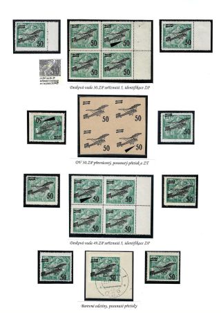 FLUGPOSTMARKEN ČSR 1918-1939 – Blatt 69