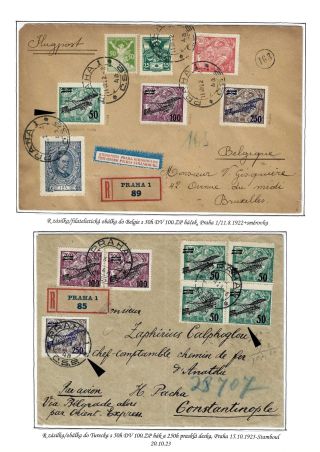 FLUGPOSTMARKEN ČSR 1918-1939 – Blatt 71