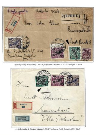 FLUGPOSTMARKEN ČSR 1918-1939 – Blatt 73