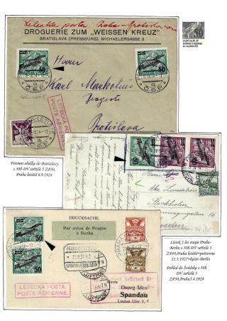 FLUGPOSTMARKEN ČSR 1918-1939 – Blatt 76