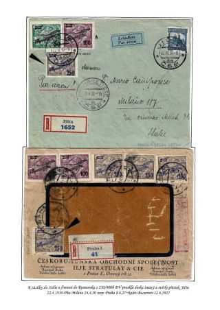 FLUGPOSTMARKEN ČSR 1918-1939 – Blatt 77